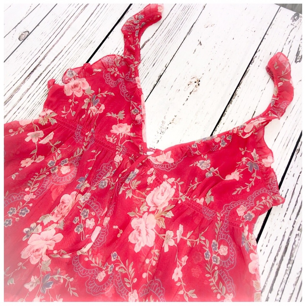 VS | Sheer Floral Babydoll